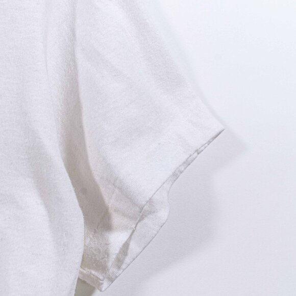 The Palm Beaches Florida Flamingo T-Shirt Small VTG 80s Iron On Preppy Surf - Picture 5 of 10